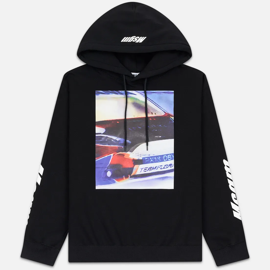 MSGM Мужская толстовка Colorful Logo Print Hoodie