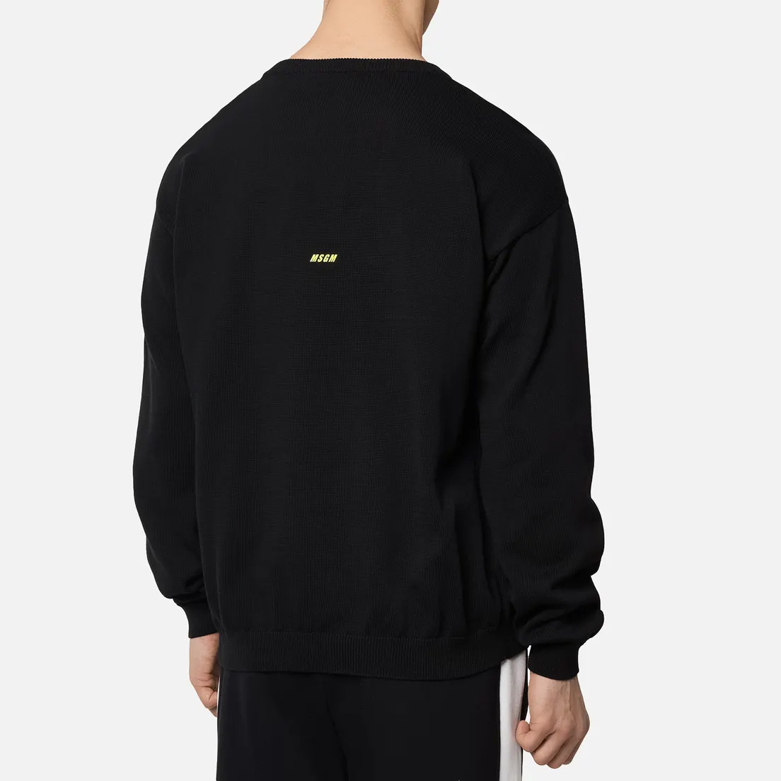 MSGM Мужская толстовка Fluo Patch