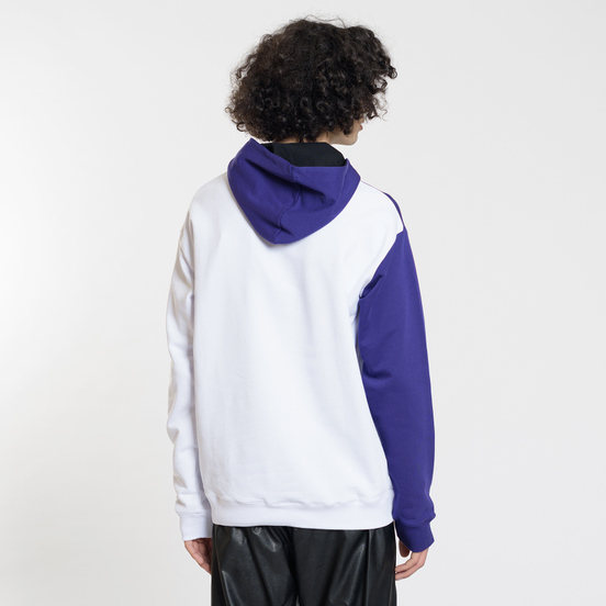 Мужская толстовка MSGM Logo Hoodie Purple/Red/White
