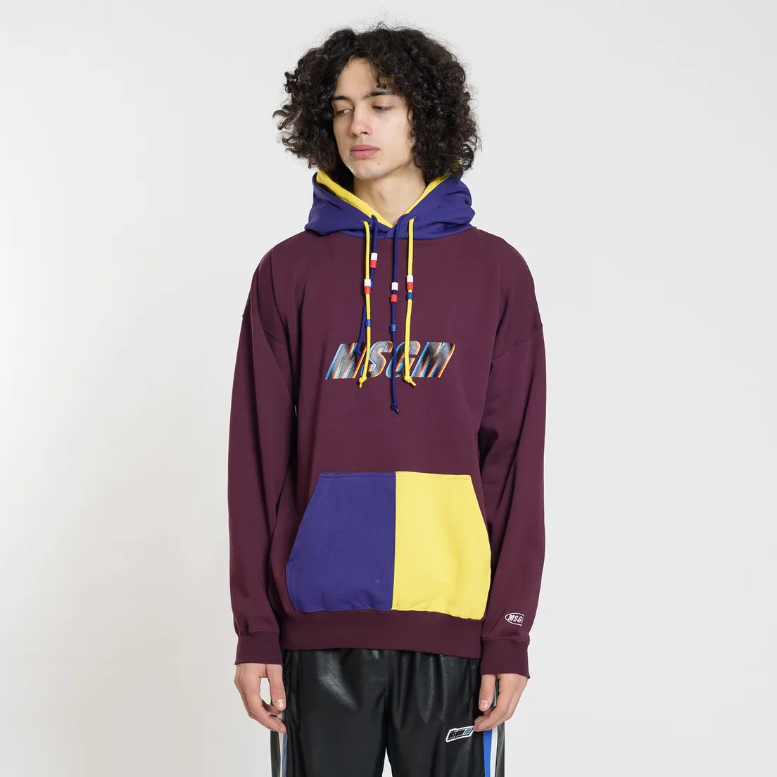 MSGM Мужская толстовка Multicolor Hoodie