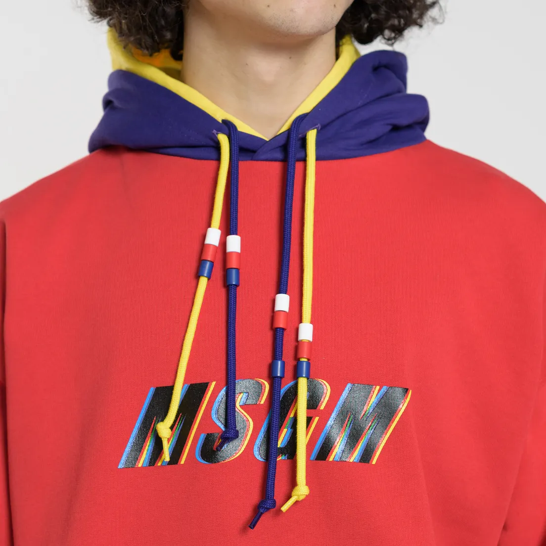 MSGM Мужская толстовка Multicolor Hoodie