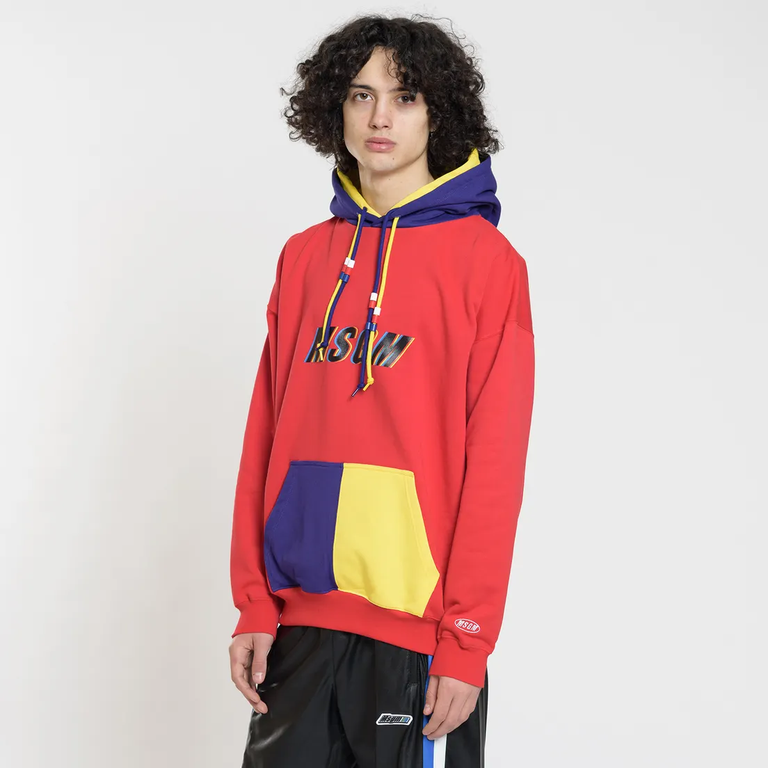 MSGM Мужская толстовка Multicolor Hoodie