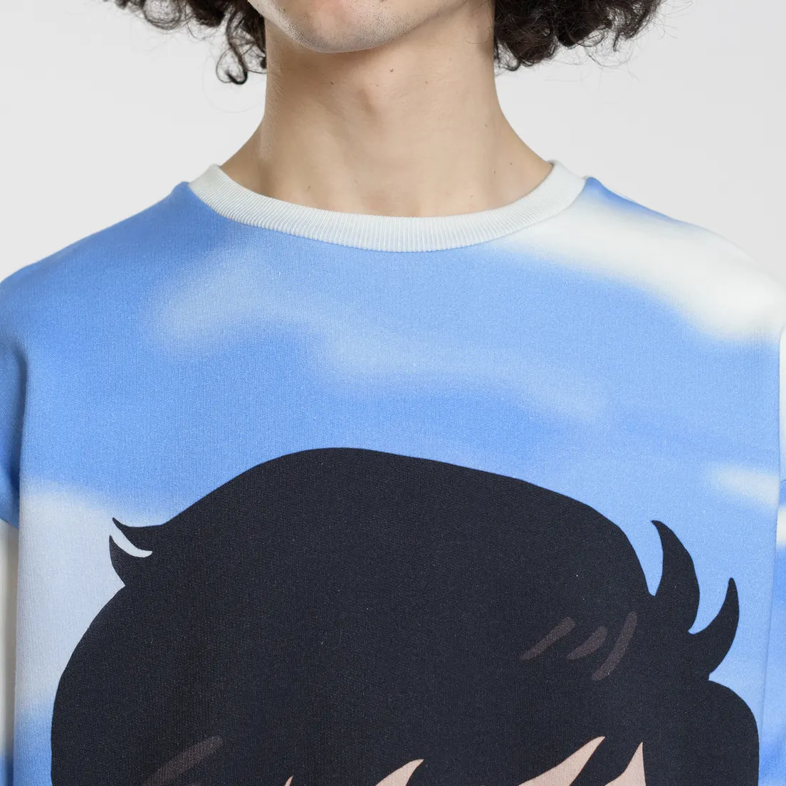MSGM Мужская толстовка Shiro Print