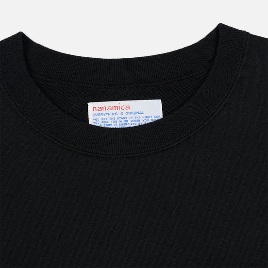 Мужская толстовка Nanamica Nanamican Crew Neck Black