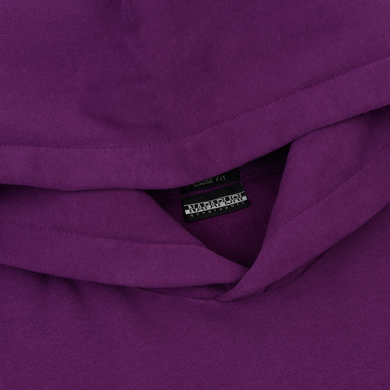 Мужская толстовка Napapijri Baoding Hoodie Mid Purple