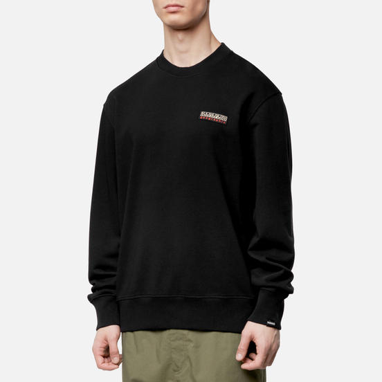 Мужская толстовка Napapijri Base Crew Neck Black