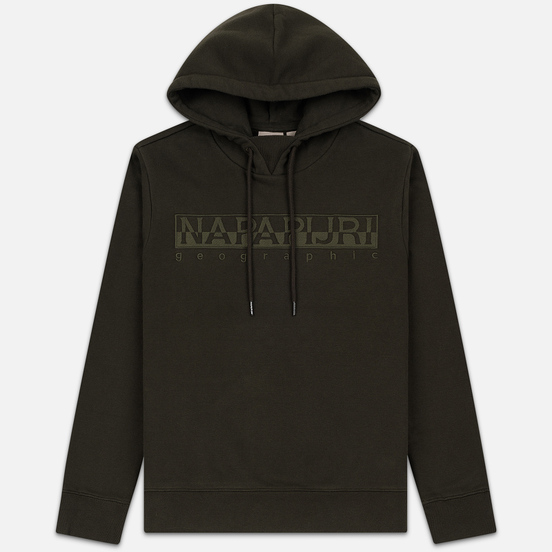 Мужская толстовка Napapijri Berber Hoodie Green Forest