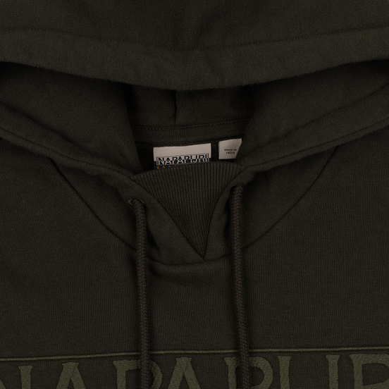 Мужская толстовка Napapijri Berber Hoodie Green Forest