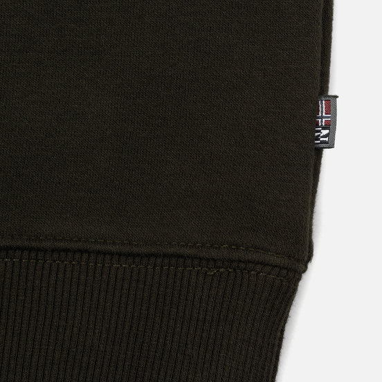 Мужская толстовка Napapijri Berber Hoodie Green Forest