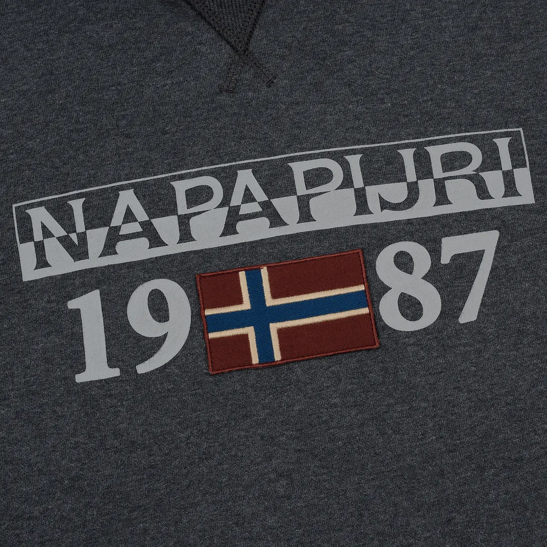 Napapijri Мужская толстовка Berthow Logo 1