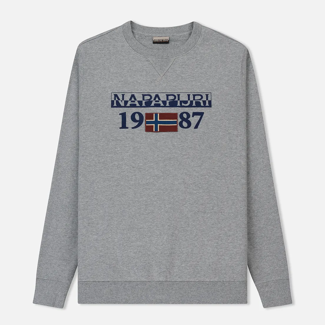 Napapijri Мужская толстовка Berthow Logo Crew 1