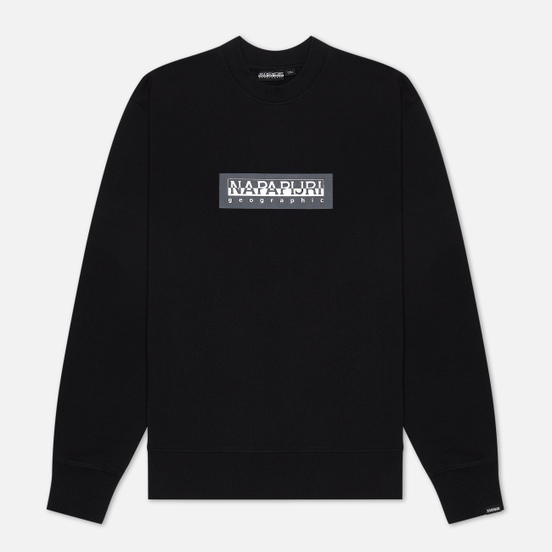 Мужская толстовка Napapijri Box Crew Neck Black