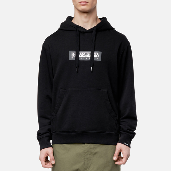 Мужская толстовка Napapijri Box Hoodie 1 Black