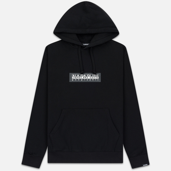 Мужская толстовка Napapijri Box Hoodie Black