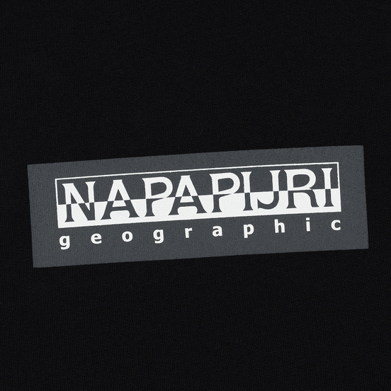 Мужская толстовка Napapijri Box Hoodie Black