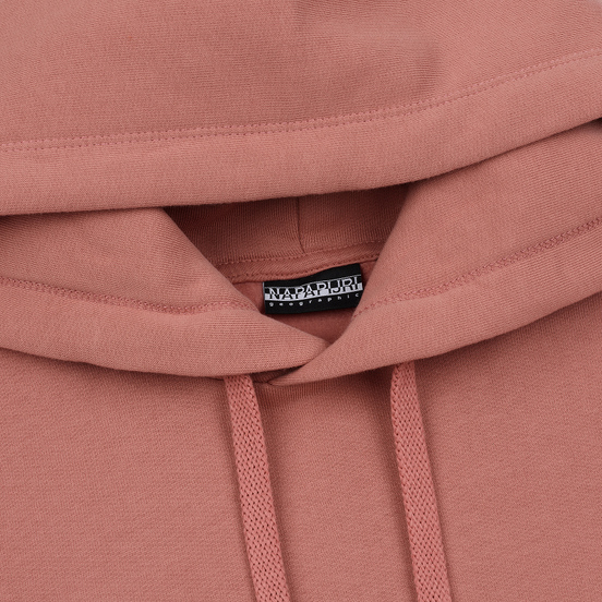 Мужская толстовка Napapijri Box Hoodie Pink Old Rose
