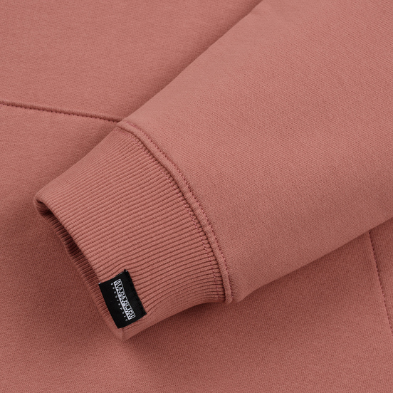 Мужская толстовка Napapijri Box Hoodie Pink Old Rose