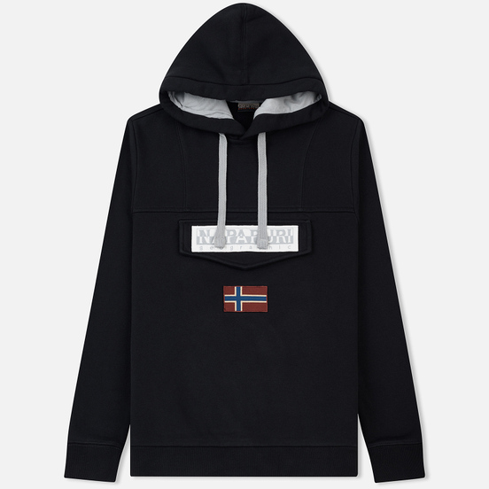 Мужская толстовка Napapijri Burgee 2 Hoodie Black