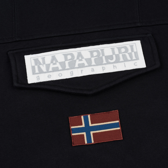 Мужская толстовка Napapijri Burgee 2 Hoodie Black