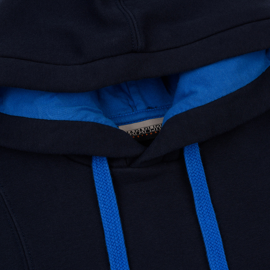Мужская толстовка Napapijri Burgee 2 Hoodie Blue Marine