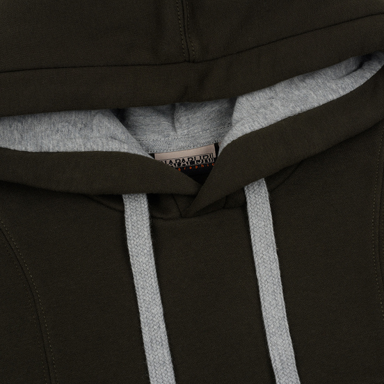 Мужская толстовка Napapijri Burgee 2 Hoodie Green Forest