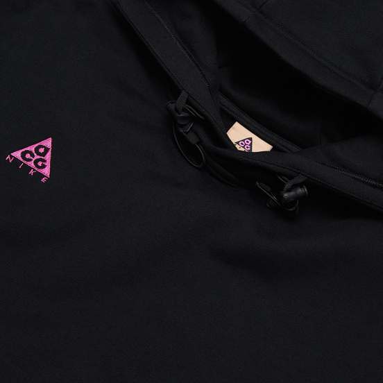 Мужская толстовка Nike ACG NRG Hoodie Black/Black/Active Fuchsia