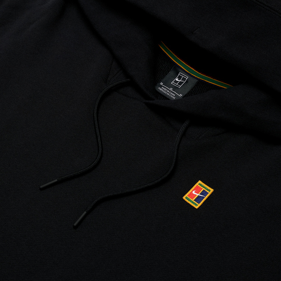 Мужская толстовка Nike Court Fleece Hoodie Black