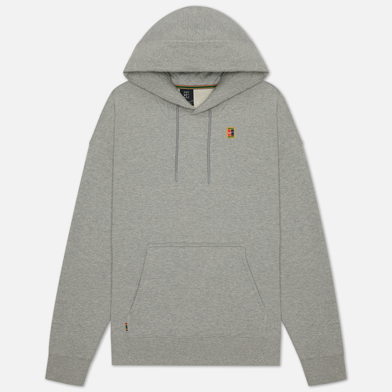 Мужская толстовка Nike Court Fleece Hoodie Dark Grey Heather