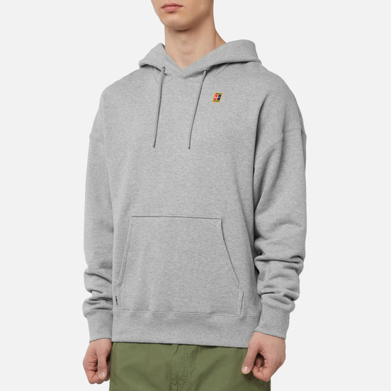 Мужская толстовка Nike Court Fleece Hoodie Dark Grey Heather