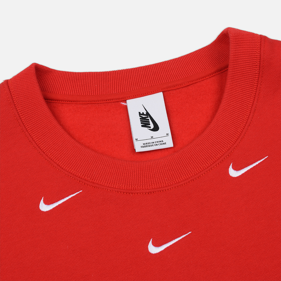 Nike Мужская толстовка NRG Crew Swoosh Stripe All Over Print