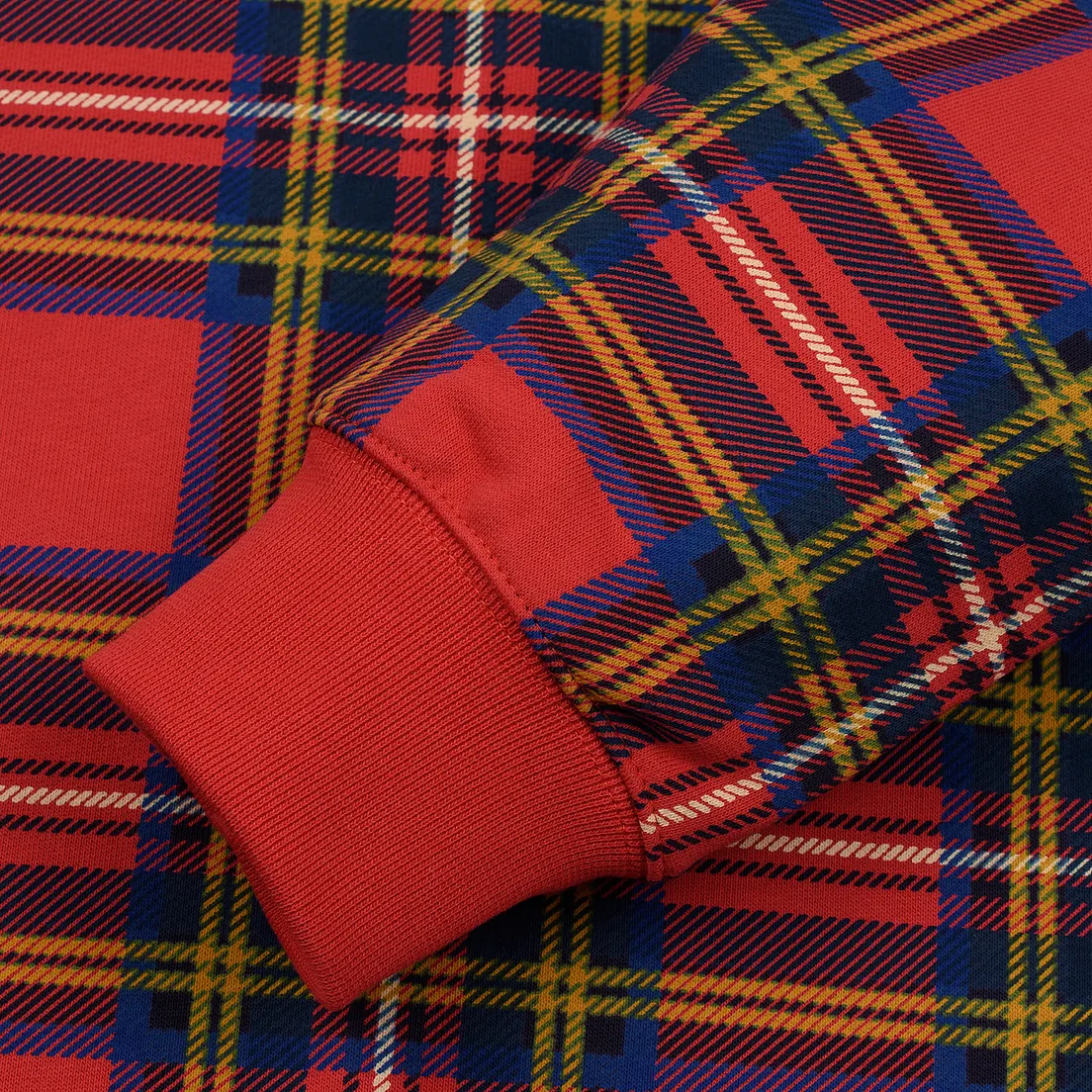 Nike Мужская толстовка NRG Crew Swoosh Stripe Plaid