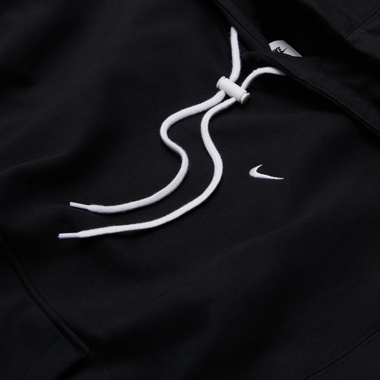 Мужская толстовка Nike NRG Embroidered Swoosh Hoodie Team Black/White