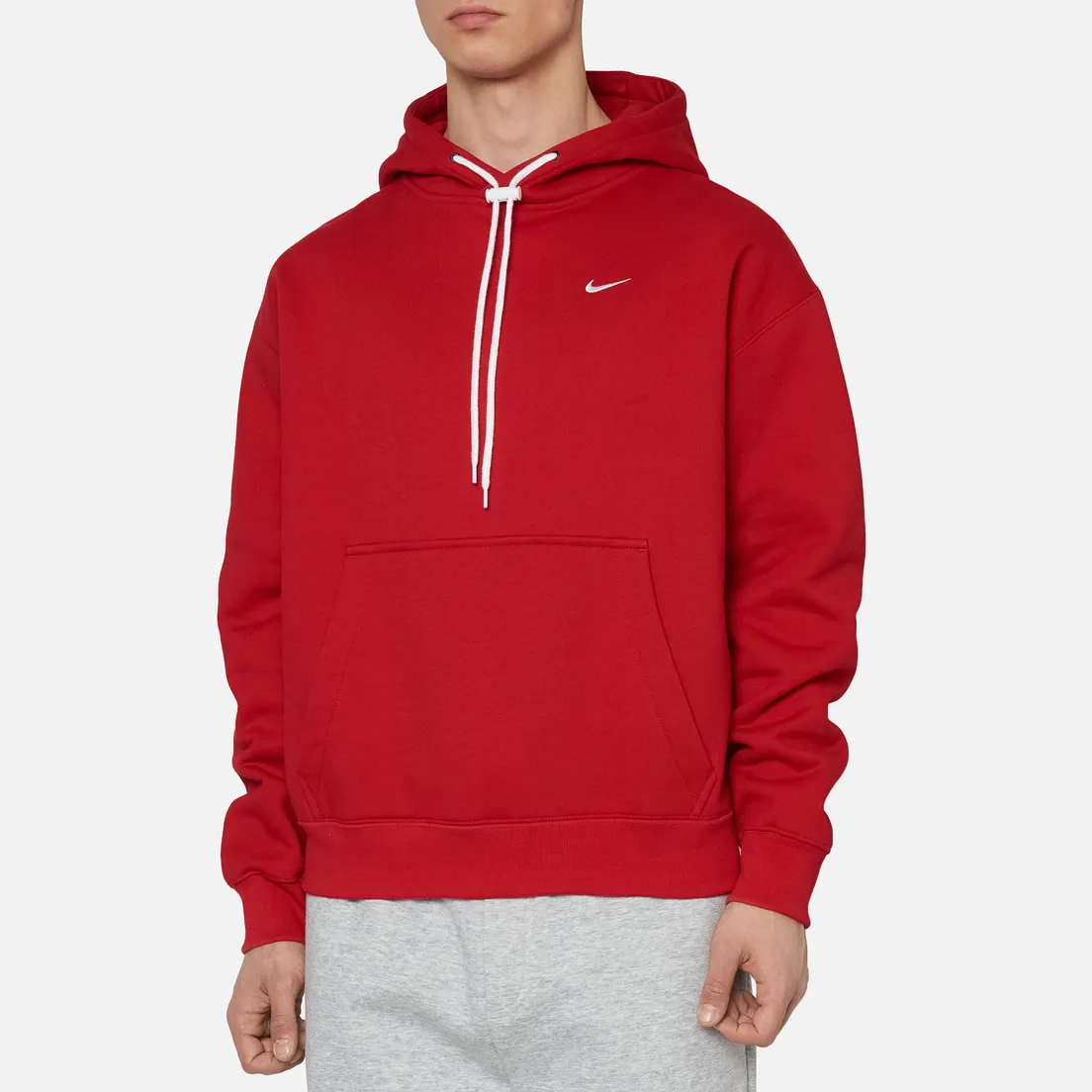 Nike Мужская толстовка NRG Embroidered Swoosh Hoodie Team