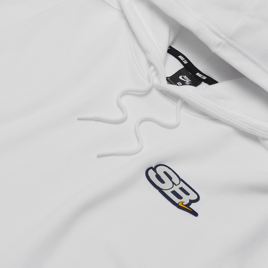 Мужская толстовка Nike SB On Deck Hoodie White/Fossil