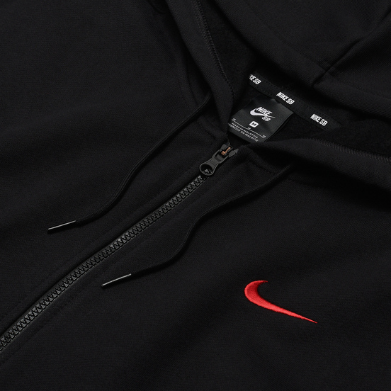 Мужская толстовка Nike SB x OSKi ISO Hoodie Black/University Red
