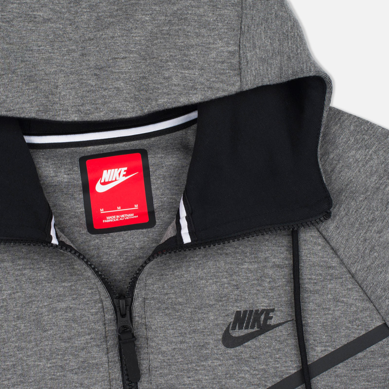 nike tech fleece carbon heather