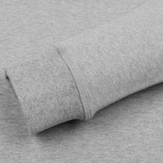 Мужская толстовка Norse Projects Ketel Ivy Wave Logo Light Grey Melange