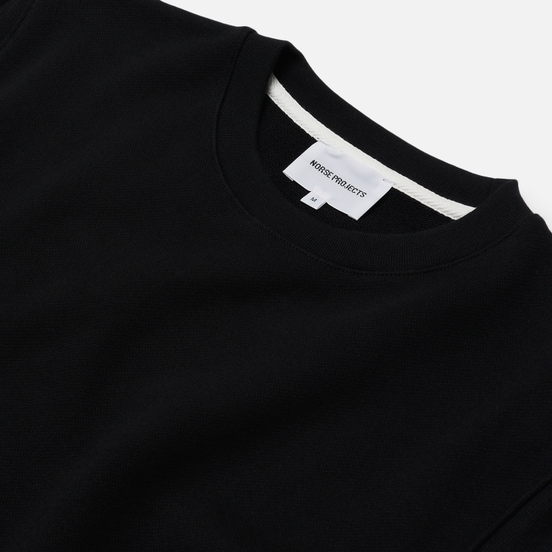 Мужская толстовка Norse Projects Vagn Classic Crew Black