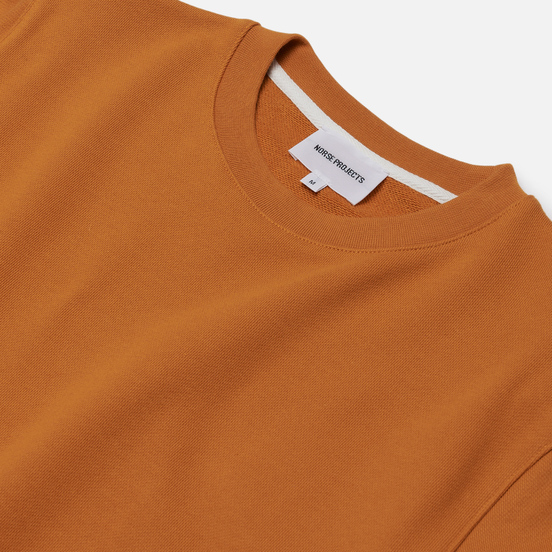 Мужская толстовка Norse Projects Vagn Classic Crew Cadmium Orange
