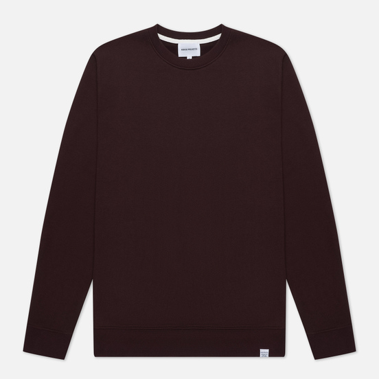 Мужская толстовка Norse Projects Vagn Classic Crew Eggplant Brown
