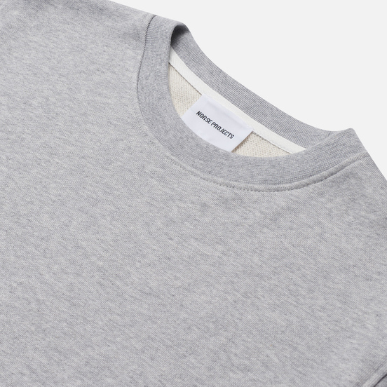 Мужская толстовка Norse Projects Vagn Classic Crew Light Grey Melange