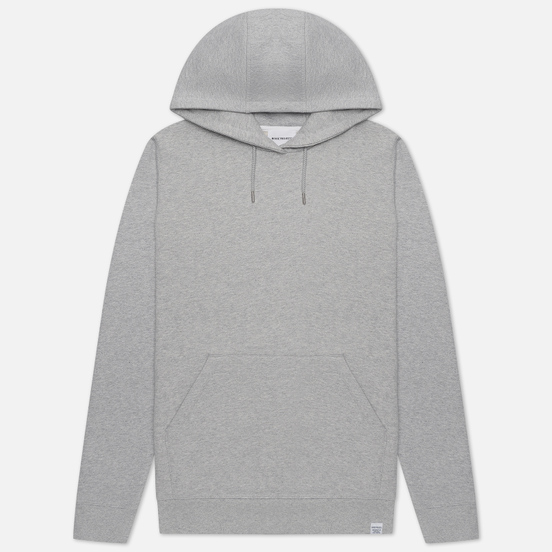 Мужская толстовка Norse Projects Vagn Classic Hood Light Grey Melange