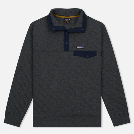 Мужская толстовка Patagonia Cotton Quilt Snap-T Forge Grey
