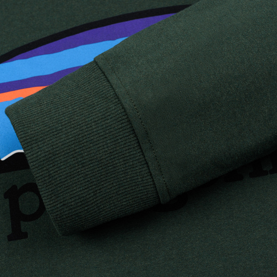 Мужская толстовка Patagonia Fitz Roy Horizons Uprisal Crew Alder Green