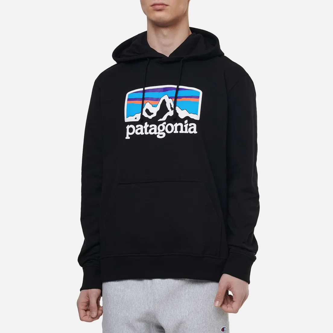 Patagonia Мужская толстовка Fitz Roy Horizons Uprisal Hoodie