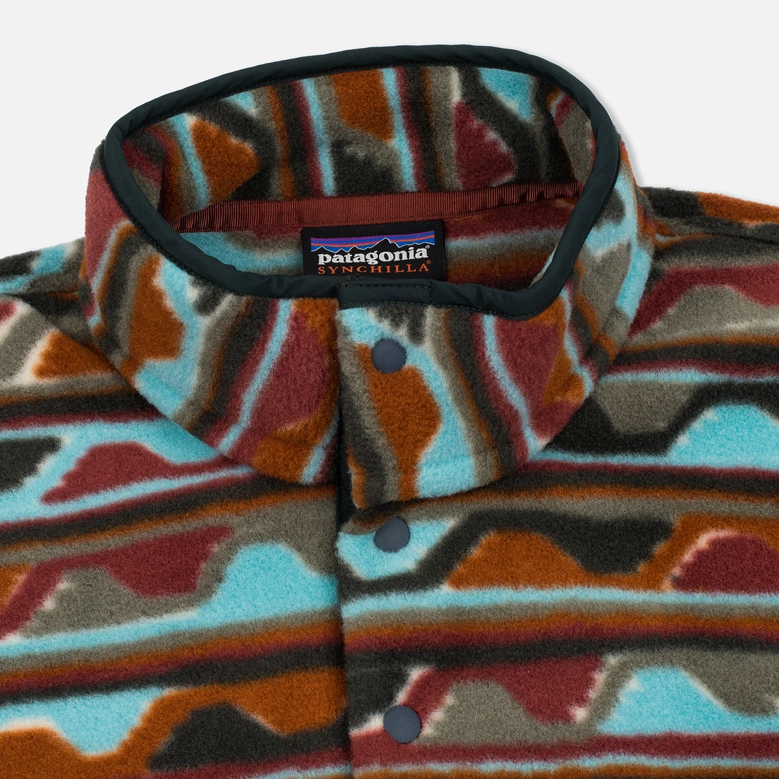 Patagonia Мужская толстовка Lightweight Synchilla Snap-T Fleece