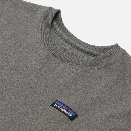 Мужская толстовка Patagonia P-6 Label Uprisal Crew Gravel Heather