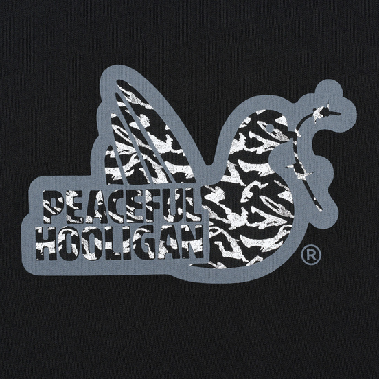 Мужская толстовка Peaceful Hooligan Midnight Dove Crew Neck Black