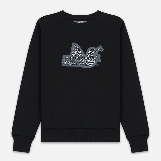 Мужская толстовка Peaceful Hooligan Midnight Dove Crew Neck Black