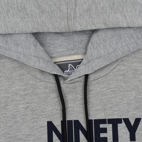 Мужская толстовка Peaceful Hooligan Ninety Minute Hoodie Marl Grey